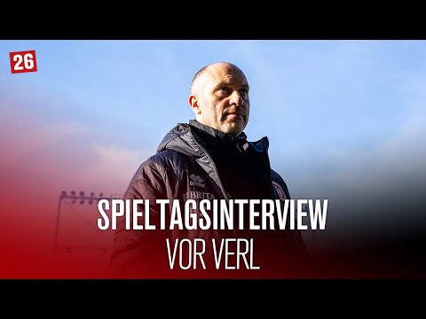 SPIELTAGSINTERVIEW vor SV Wehen Wiesbaden vs. SC Verl I 3. Liga I 21. Spieltag