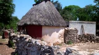 preview picture of video 'Old henequen hacienda Yaxcopoil Yucatan Mexico'