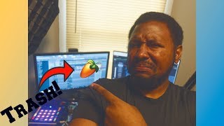 MAKING A TRASH BEAT IN FL STUDIO 20! ( Watch til the end! )