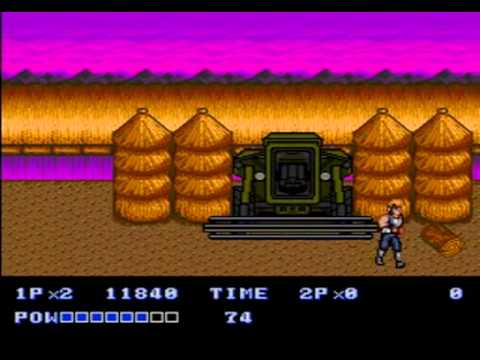 Double Dragon II : The Revenge Megadrive
