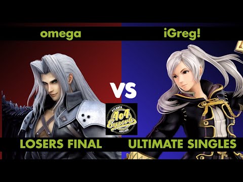SSBU - 4o4 Smash Night 18 - 4o4| omega (Sephiroth) vs iGreg! (Robin) - Losers Final