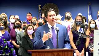 Hidalgo County DA's Domestic Violence Awareness Month Press Conference