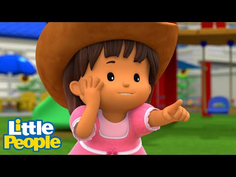 Little People | Ep 43 | The Princess And The Parade // Radical Rainbow Road Race - Kids TV Series, Kingdom Kids Zone - Little People - Fisher Price