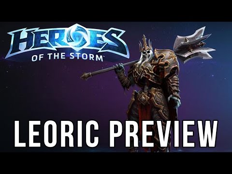 KING LEORIC PREVIEW! + NEW TALENTS - Heroes of the Storm