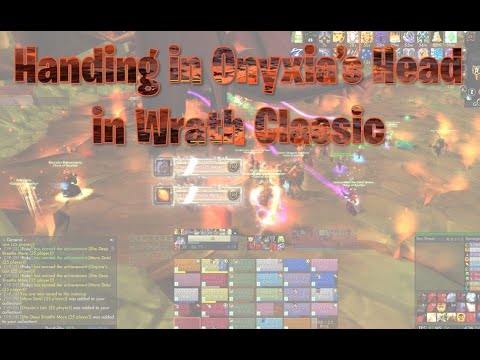 Killing Onyxia in 2023 lvl 80 25m edition