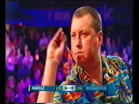 Mardle vs Richardson Darts World Championship 2002 Round 1