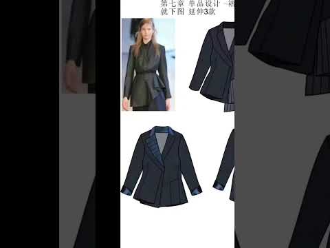 零基础学员学习作品 #服装设计 #教学 #学员作品