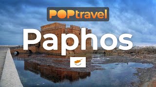 Walking in PAPHOS / Cyprus 🇨🇾- Seaside during Sunset - 4K 60fps (UHD)