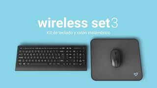 Energy Sistem energOffice Wireless Set 3 Silent - Kit de teclado y ratón con switches silenciosos anuncio