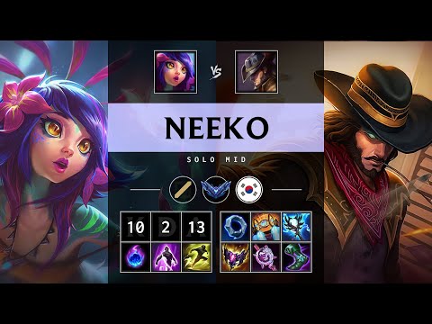 Neeko Mid vs Twisted Fate - KR Diamond Patch 25.08