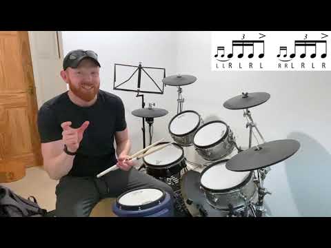 One Minute Drum Lesson - The Single Ratamacue 🥁
