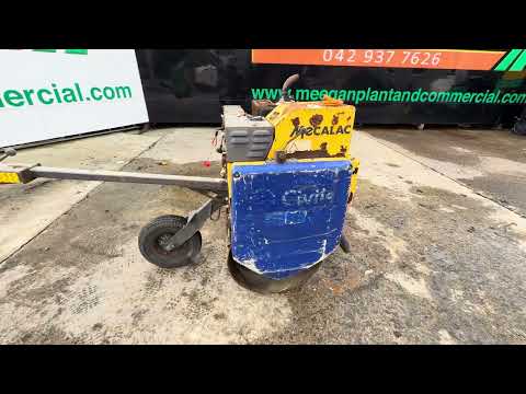 Mecalac Walk-Behind Roller Starts & Vibrates Re - Image 2