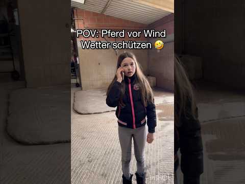 Protect your horse from wind and weather 🤪🤪😂😂 #horses #rider #funnyvideo