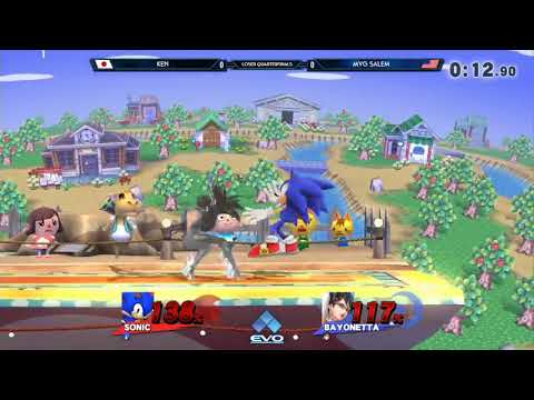 KEN (Sonic) vs MVG | Salem (Bayonetta) - Loser's Quarters