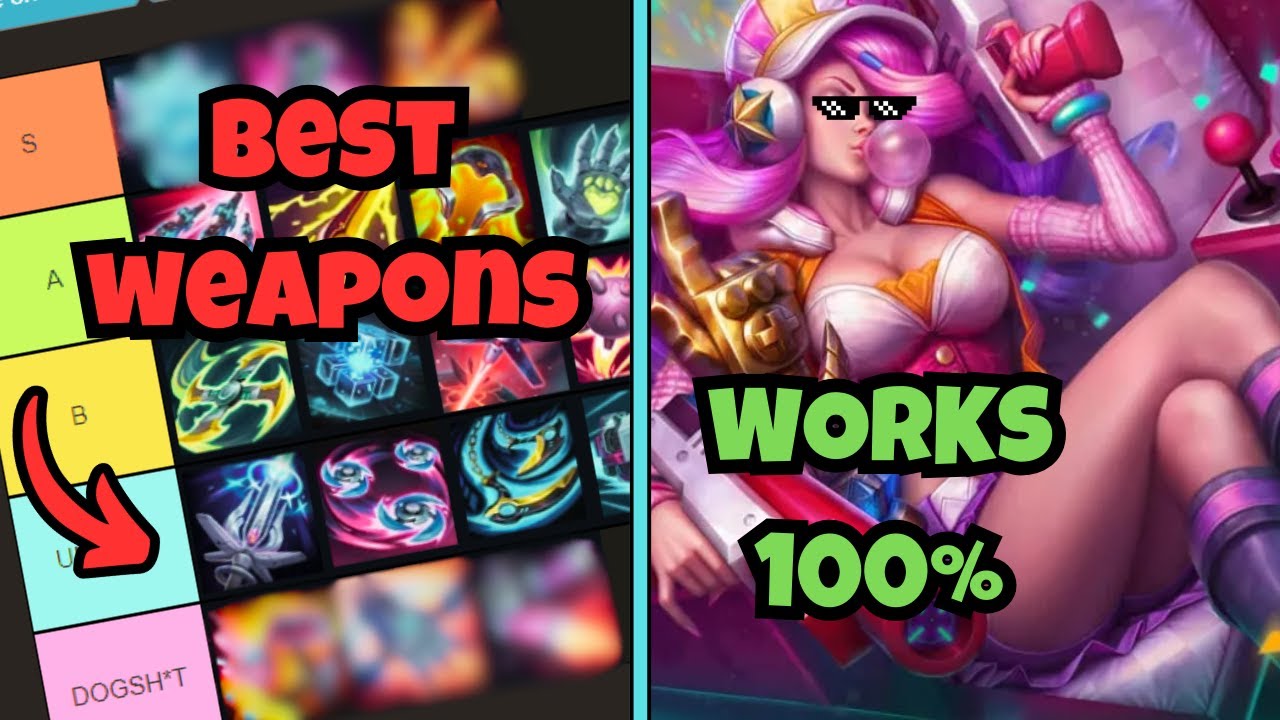 THE ONLY SWARM WEAPONS TIERLIST YOU NEED! [LEAGUE OF LEGENDS PVE GAMEMODE]