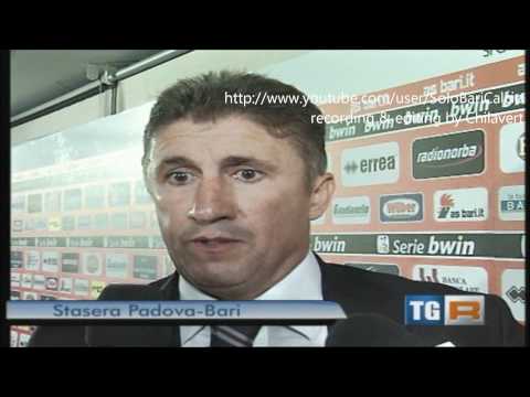 TGR Puglia 09/09/2011: prepartita Padova-Bari