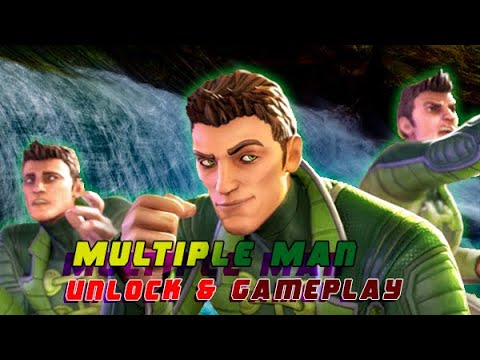 Multiple Man Character Review - Red Star Opening - MARVEL Strike Force - MSF