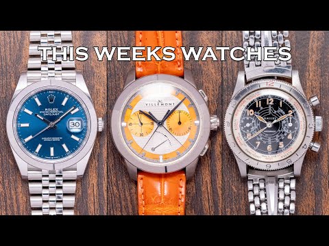 This Weeks Watches - White Gold Villemont, 40s Gallet, Rolex, UG Polerouter, Moser & More [EP231]
