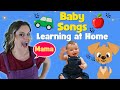 Learning At Home With Miss Katie Nursery Rhymes First Words Gesture Songs Baby Songs