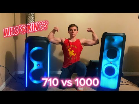 JBL PartyBox 710 vs JBL PartyBox 1,000 |who’s king?|