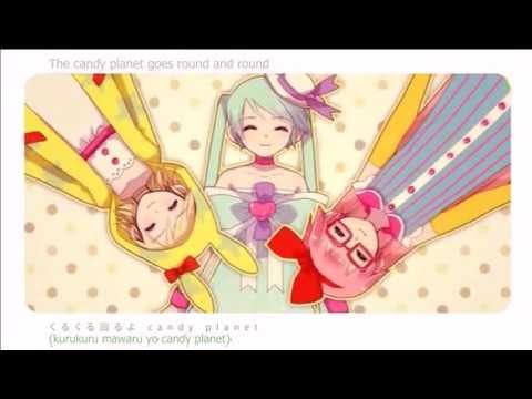 [Miku, Rin, Luka, Gumi, Meiko Append]  Lollipop Factory (english & romaji subbed) [lyrics in desc..]