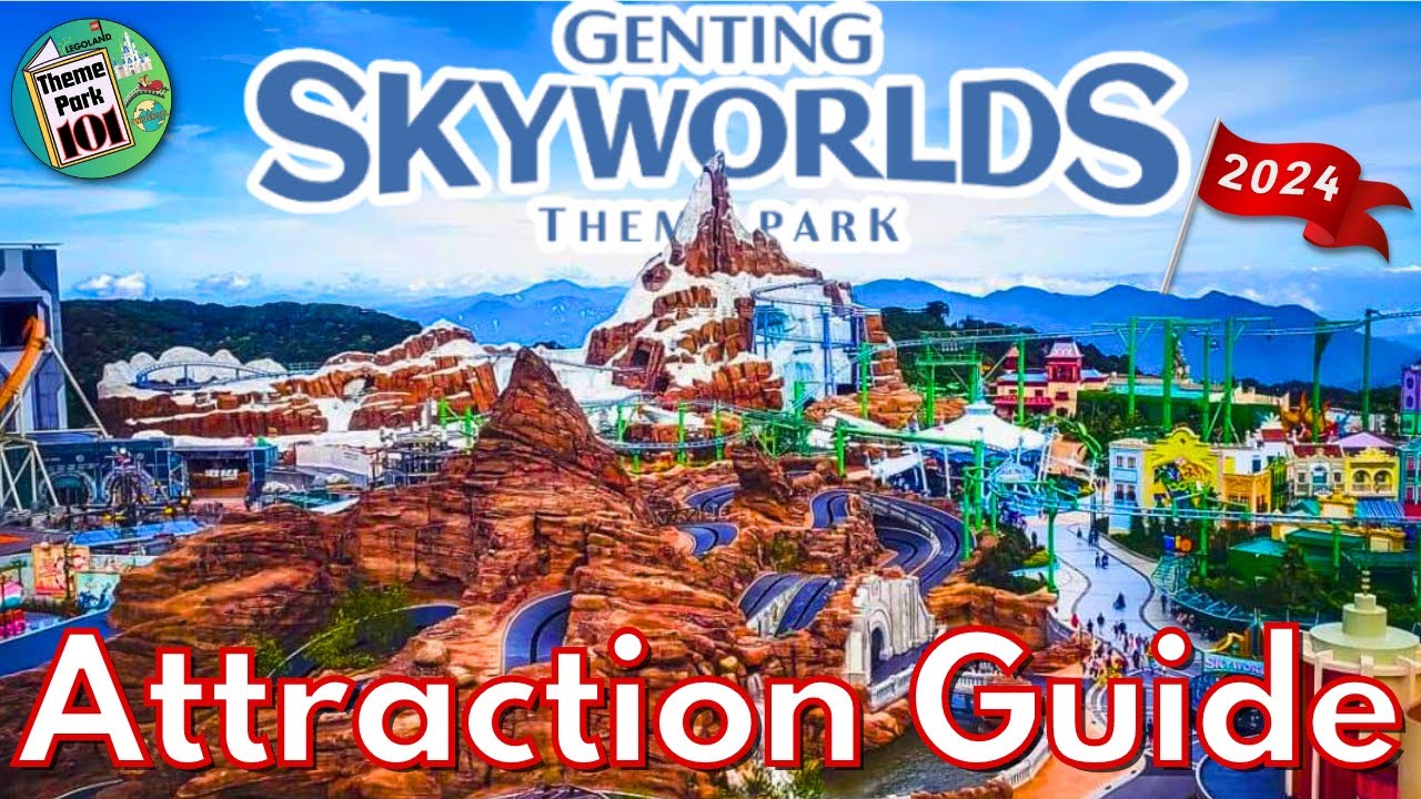 Experience the majestic allure of Genting SkyWorlds, a mountaintop theme park flaunting themed worlds, grand attractions, and a captivating design.