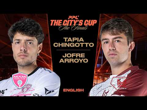 The City's Cup 2025 - Miami Padel Club Tapia / Chingotto vs Arkansas Matrix Jofre / Arroyo [English]