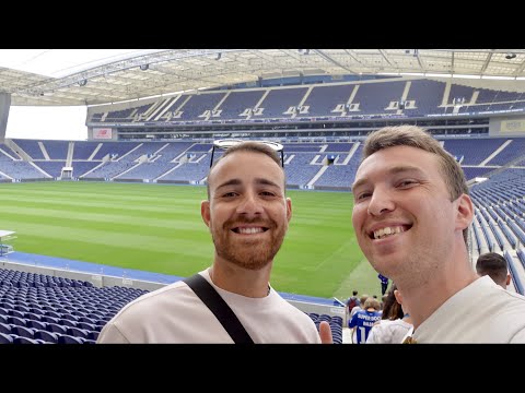 One of the COOLEST Stadiums I've EVER Seen!! FC Porto Stadium Tour | DAY 244