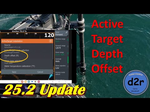 Lowrance 25.2 Update Active Target Depth Offset