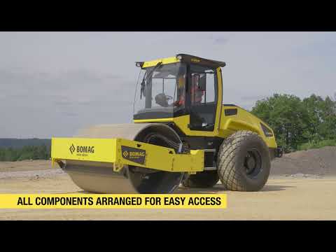 BOMAG Single Drum Rollers Smart Line - Operator comfort
