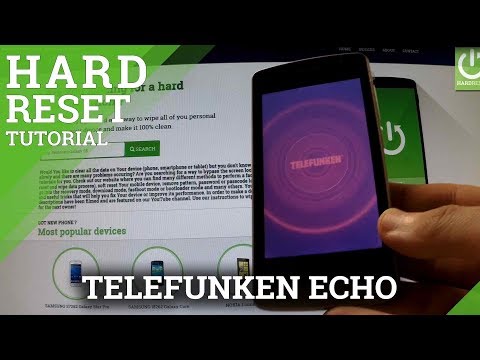 Hard Reset TELEFUNKEN Echo - wipe device by Factory Reset