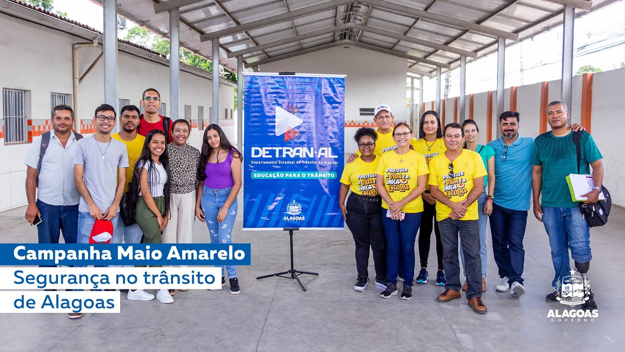 No trânsito, escolha a vida! Confira mais no sobre a campanha do Maio Amarelo!