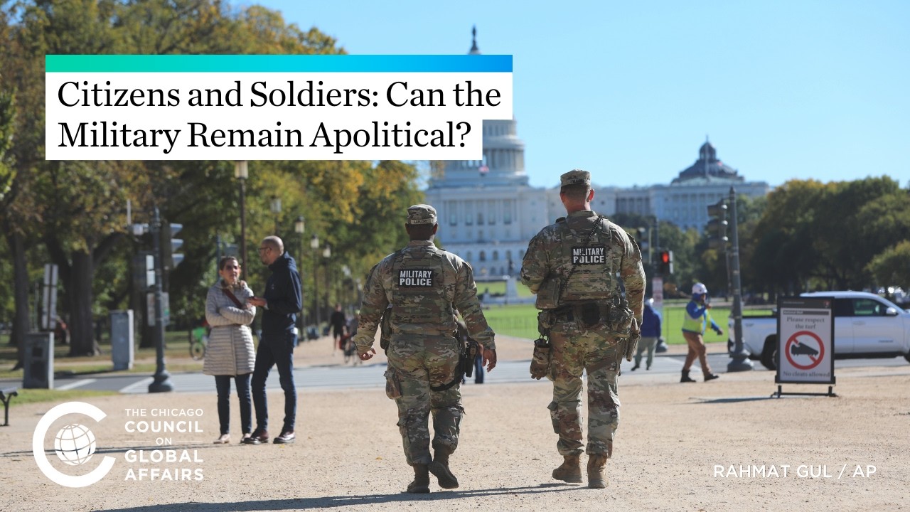 Citizens and Soldiers: Can the Military Remain Apolitical?
