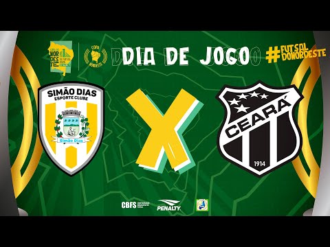Copa Nordeste de Futsal | Simão Dias x Ceará | Quartas de Final | Ao Vivo