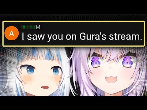 Okayu Is Surprised Everyone Knows About Gura and Her Kissing In Minecraft【Hololive】