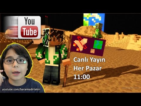 Minecraft ile Eğlence - BKT | CANLI YAYIN ARŞİV Video