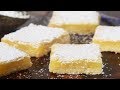 Lemon Bars Recipe Demonstration Joyofbaking Com
