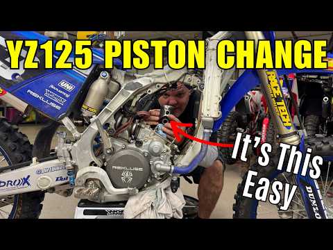 YZ125 Top End / Piston Change Made Simple (Step-by-Step Guide)