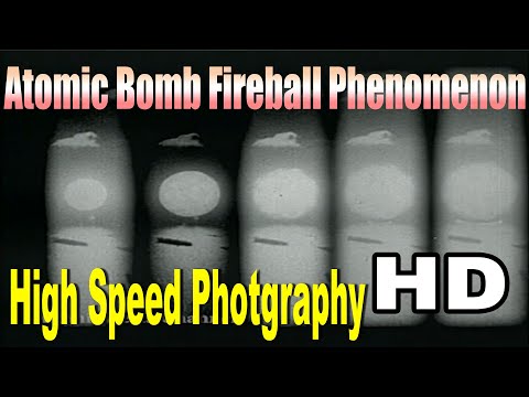 1946 Atomic Bomb Fireball High Speed Photography