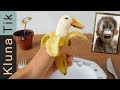 Eating A GENETICALLY MODIFIED GMO BANANA Kluna Tik Dinner 79 ASMR Eating Sounds No Talk