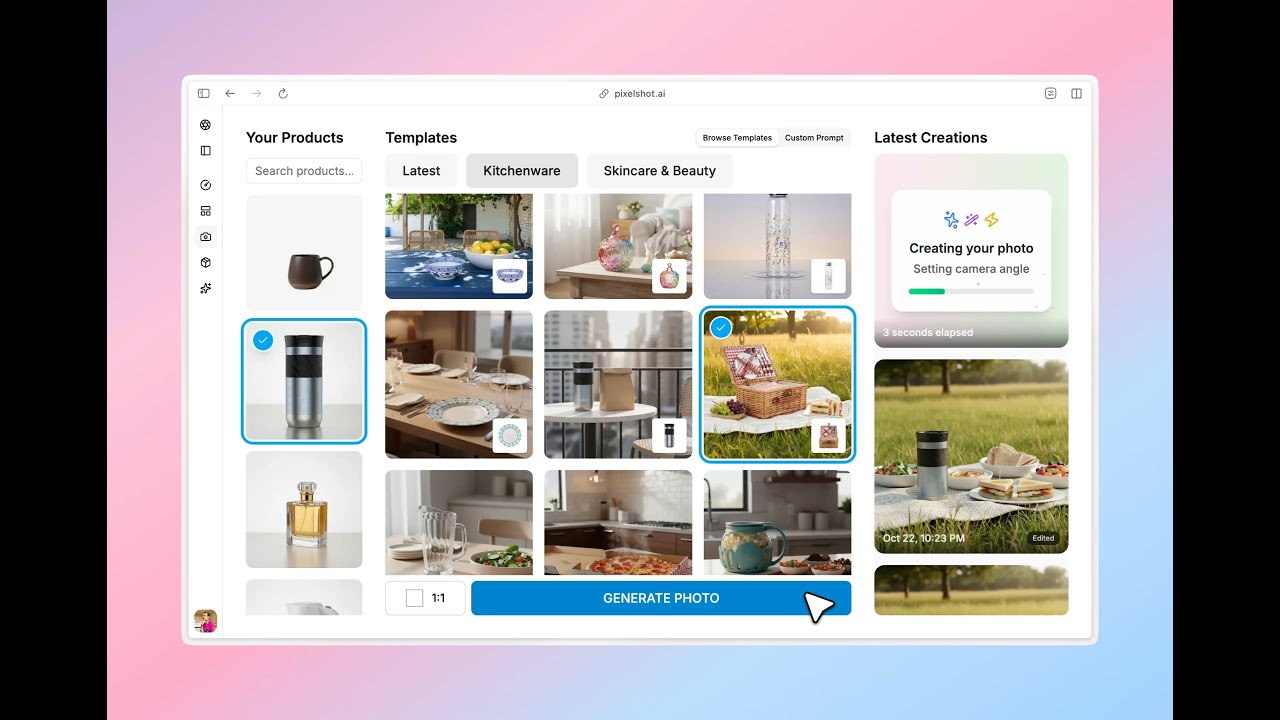 Pixelshot demo video Pixelshot demo video