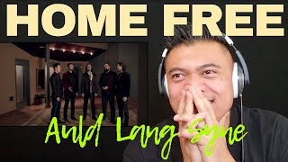 HOME FREE singing AULD LANG SYNE // REACTION vids with Bruddah Sam