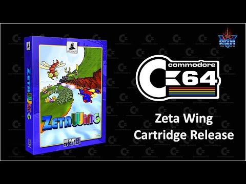 Zeta Wing (C64) - Bitmap Soft Release with Bonus Game!