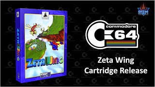 Zeta Wing (C64) - Bitmap Soft Release with Bonus Game!