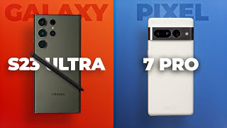 Galaxy S23 Ultra vs. Google Pixel 7 Pro: Was lohnt sich mehr?