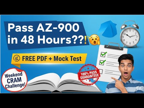 AZ-900 Azure Fundamentals 2025 | Pass in 48 Hours with Free PDF + Practice Test (100% Guaranteed)"