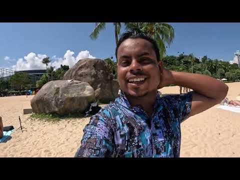 #Singapore_santosa_beach