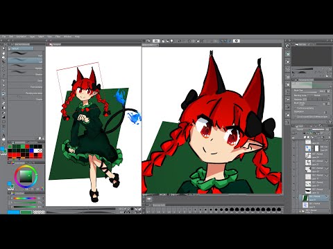 Touhou 1draw and sketching