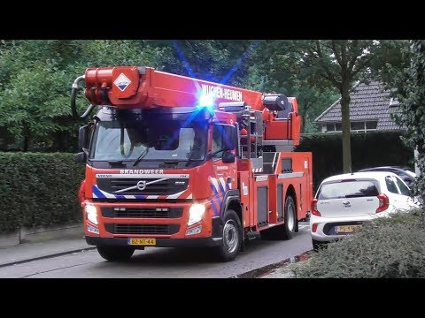 Prio 1 TS 08-3331 en HW 08-3351 met spoed naar verschillende meldingen