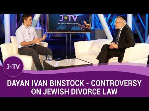 Discussing controversy on Jewish divorce law (Agunot) - Dayan Binstock